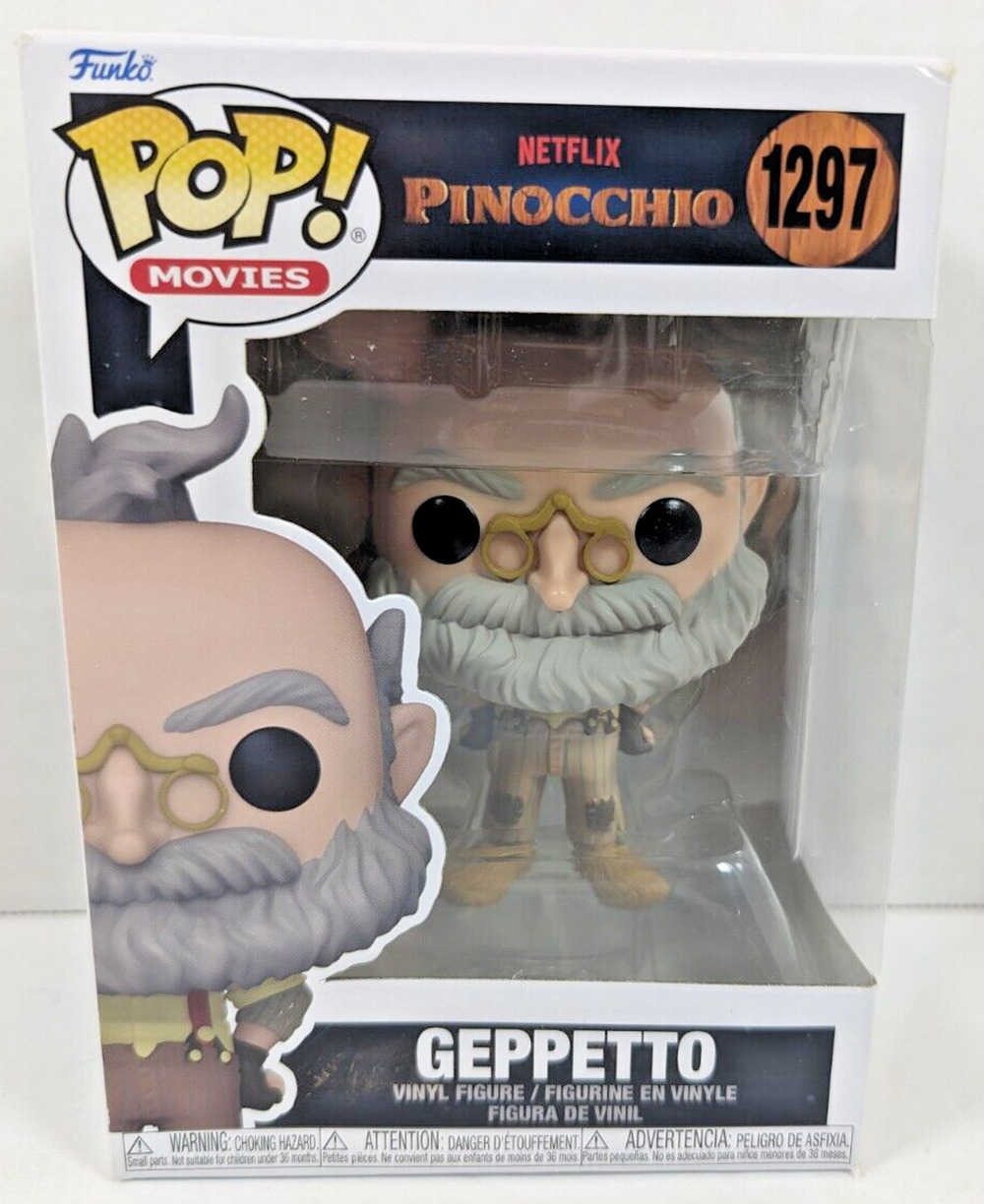 Funko Pop! Vinyl: Netflix’s Pinocchio - Geppetto #1297 NIB